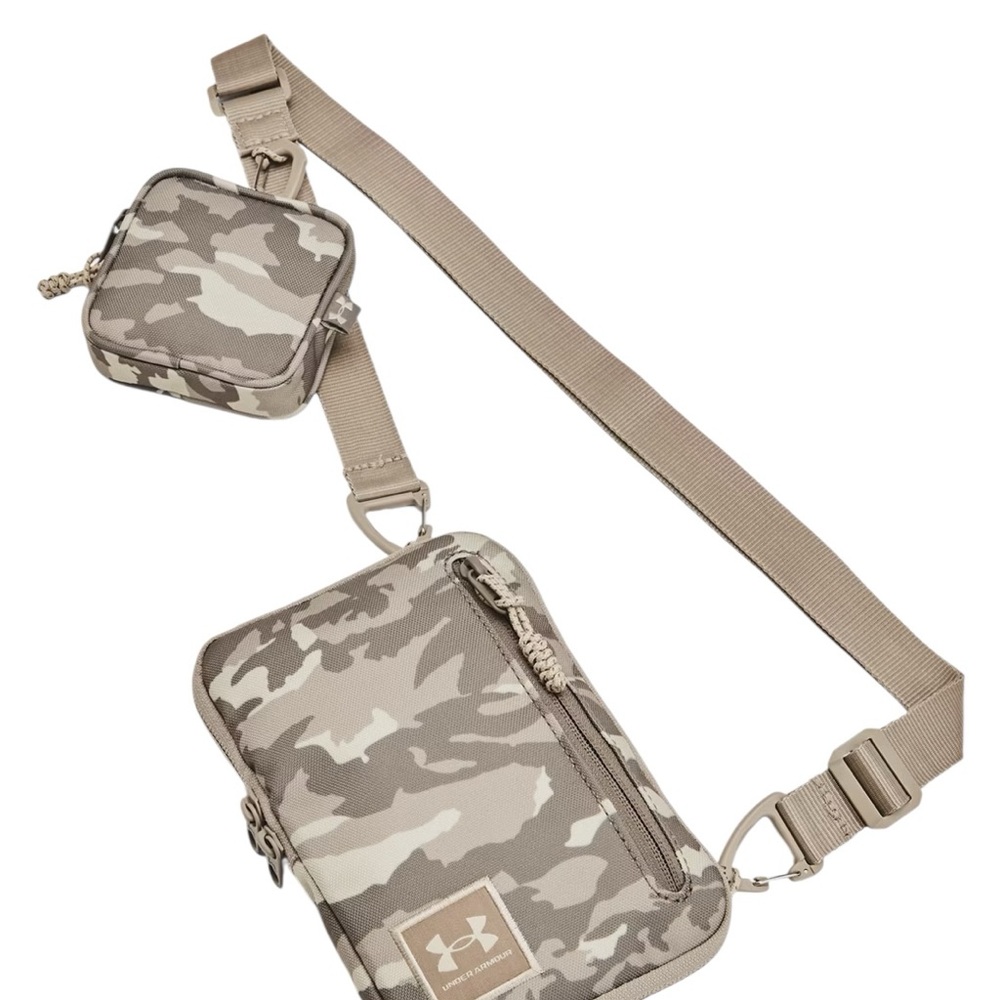 Under Armour Camouflage Belt Bag - Beige and Brown